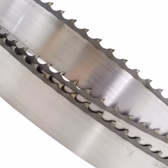 Hartmetall-Spitzen, TCT-Holzschneidebandsägeblätter für Hartholz, Hartmetall-Bandsägeblatt zum Schneiden von Hartholz, Schnittholz, Hartmetall-Spitzen-Bandsägeblatt