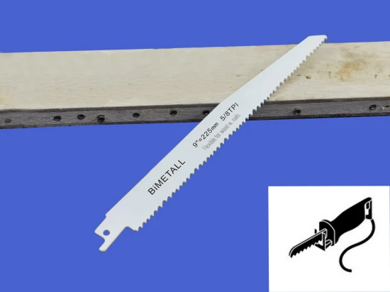 Säbelsägeblatt M2 Bimetall 6 Zoll 150 mm 14 TPI zum Schneiden von Stahlrohren, Metallblechen und Hartholz, Säbelsägen, Elektrowerkzeugen